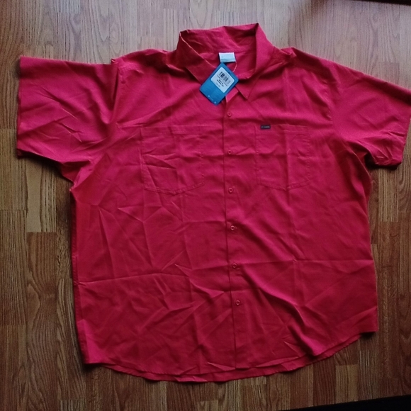 NFS big & tall men's Columbia shirt 4X MSRP $65 - Picture 1 of 7